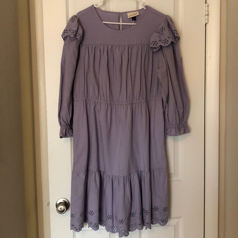 Lavender Tiered Dress